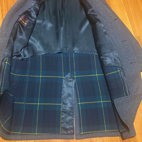 Vintage Rogers Peet Scottish mist Gordon tartan coat - Picture 4 of 9